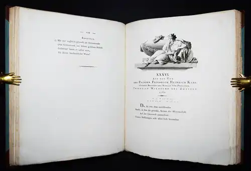 Ramler, Poetische Werke - 1800 KUPFERSTICHE Henne - Rhode VORZUGSAUSGABE LYRIK