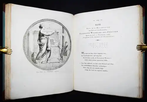 Ramler, Poetische Werke - 1800 KUPFERSTICHE Henne - Rhode VORZUGSAUSGABE LYRIK