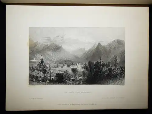 Beattie, The Waldenses or Protestant Valleys 1836 WALDENSER STAHLSTICH-ANSICHTEN