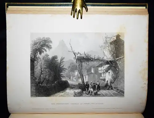 Beattie, The Waldenses or Protestant Valleys 1836 WALDENSER STAHLSTICH-ANSICHTEN