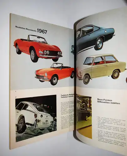 Automobil Revue. Revue Automobile. Bern, Hallwag 1967 AUTOMOBIL-ZEITSCHRIFT