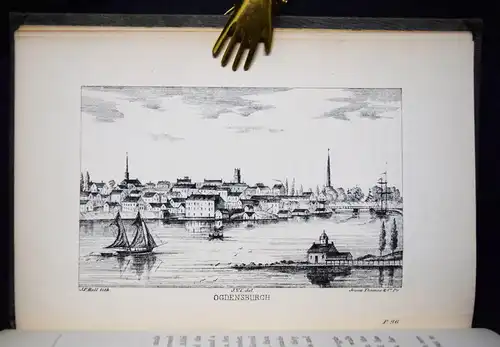 Cleve, Ontario and St. Lawrence Steamboat Company’s hand-book 1852 CANADA TRAVEL