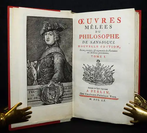 Friedrich II., Oeuvres melees du Philosophe de Sans-Souci - 1760