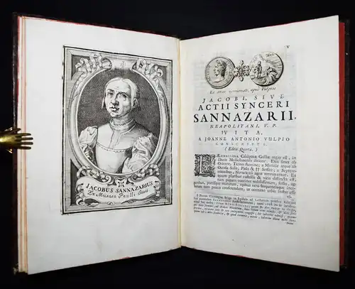 Sannazaro, Poemata - 1731  BAROCK - BAROCKLITERATUR