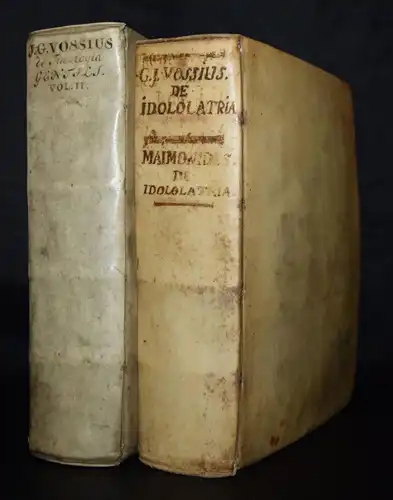 Voss, De theologia gentili et physiologia 1641 RITUALE KULTURGESCHICHTE JUDAICA