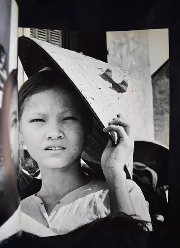 Riboud, Face of North Vietnam SIGNED INSCRIBED For Magnum Photographer James A.