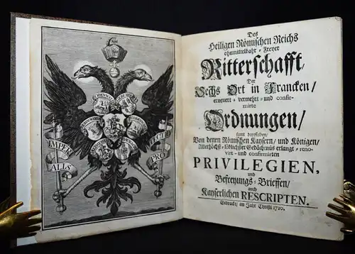 Burgermeister, Des Heiligen Römischen...Ritterschafft 1720 BAVARICA FRANKEN