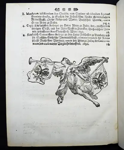 Burgermeister, Des Heiligen Römischen...Ritterschafft 1720 BAVARICA FRANKEN