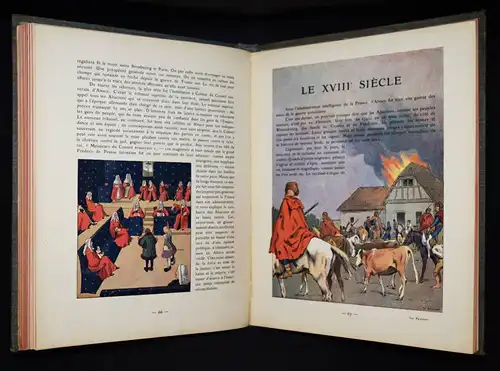 Hansi. L’Histoire d’Alsace. Paris 1913 - Elsaß JUGENDSTIL KÜNSTLERBILDERBUCH