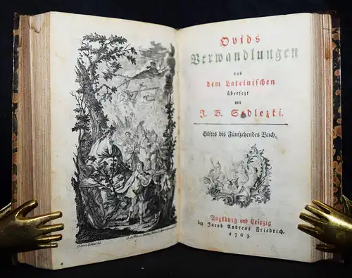 Ovidius Naso, Ovids Verwandlungen - 1763