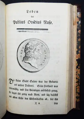 Ovidius Naso, Ovids Verwandlungen - 1763