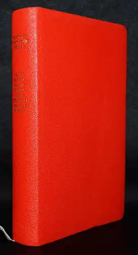 Goethe, Poetische Werke. Band IV. Cotta 1953 - LEDER-DÜNNDRUCK-AUSGABE