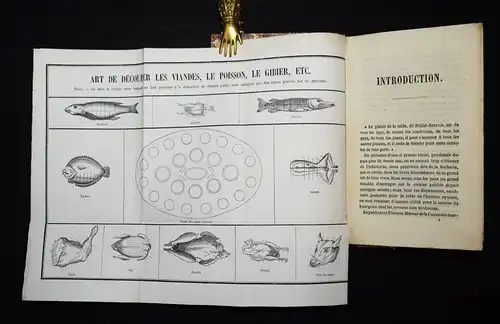 Nouveau manuel de la cuisiniere bourgeoise et economique 1860 KOCHBUCH KOCHEN