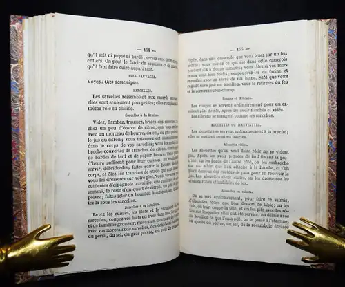 Nouveau manuel de la cuisiniere bourgeoise et economique 1860 KOCHBUCH KOCHEN