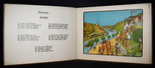 Pascal, Die Welt der Kleinen - 1905 JAHRESZEITEN ANSCHAUUNGSBUCH JUGENDSTIL