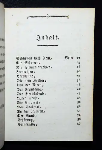 Matthisson, Neueste Gedichte - 1800 - ERSTE AUSGABE