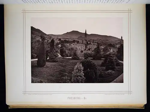 Neumann, Der Schwarzwald in Wort und Bild - 1897 BADEN BADENIA