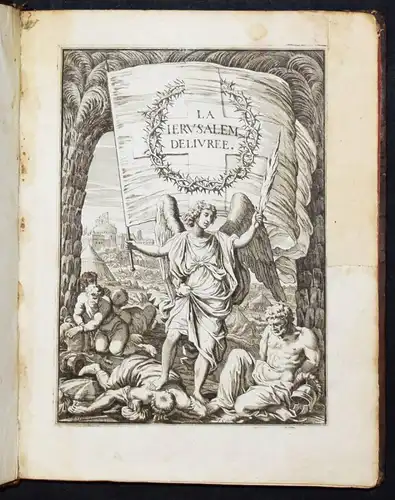 Tasso, La Hierusalem delivree - 1667 BAROCK BAROCKLITERATUR