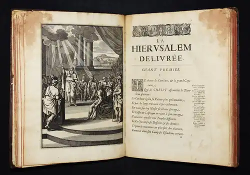 Tasso, La Hierusalem delivree - 1667 BAROCK BAROCKLITERATUR