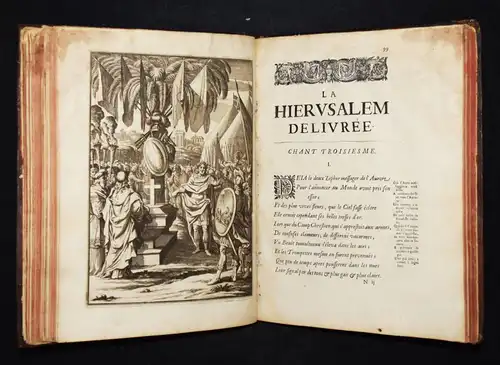 Tasso, La Hierusalem delivree - 1667 BAROCK BAROCKLITERATUR