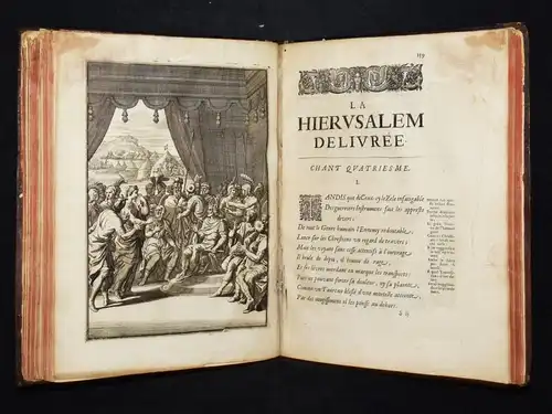 Tasso, La Hierusalem delivree - 1667 BAROCK BAROCKLITERATUR