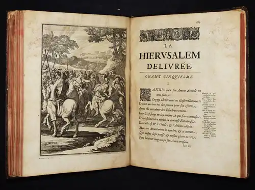 Tasso, La Hierusalem delivree - 1667 BAROCK BAROCKLITERATUR