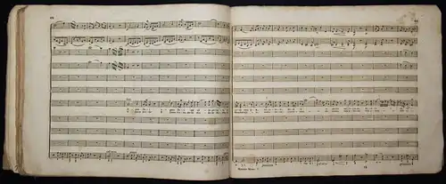 Mozart, Messe à 4 Voix avec accompagnement...1803 ERSTE AUSGABE