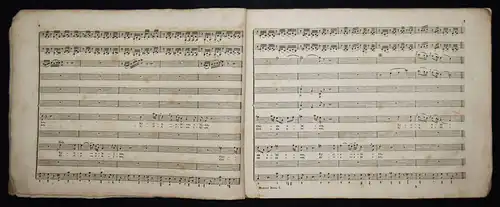 Mozart, Messe à 4 Voix avec accompagnement...1803 ERSTE AUSGABE