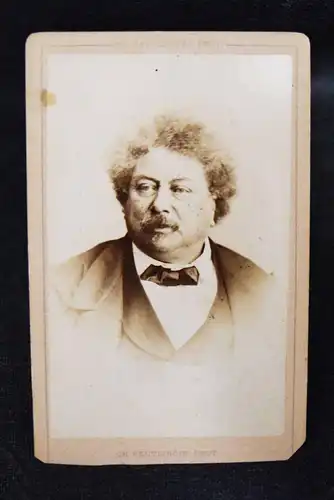 Dumas, Original-Photographie - 1860 - Albuminabzug von Charles Reutlinger