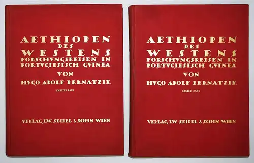 Bernatzik, Äthiopen des Westens - 1933 EINZIGE AUSGABE ETHNOLOGIE AFRIKA