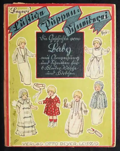 Kopp u. Renz, Die Geschichte vom Baby - 1929 PUPPENBILDERBUCH PUPPENSCHNEIDEREI