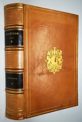 Lacepede, Oeuvres. Tome IX. Poissons 1831 Schloss-Bibliothek ROTHSCHILD - FISCHE