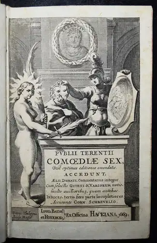 Terentius Afer, Publii Terentii Comoediae sex 1669 KOMÖDIE ALTPHILOLOGIE ANTIKE