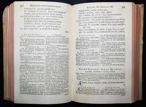 Terentius Afer, Publii Terentii Comoediae sex 1669 KOMÖDIE ALTPHILOLOGIE ANTIKE