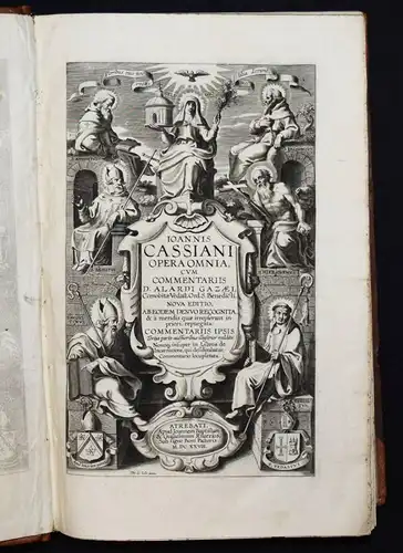 Cassianus, Opera omnia - 1628 ANTIKE KIRCHENGESCHICHTE