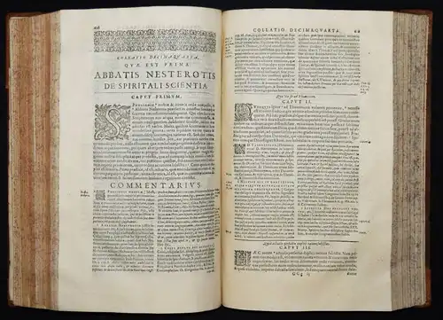 Cassianus, Opera omnia - 1628 ANTIKE KIRCHENGESCHICHTE