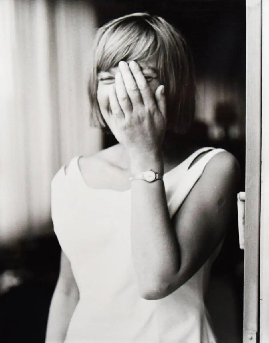 Bachmann, 2 Original-VINTAGE-Portrait-Photographien von Mario Dondero, Rom 1962 2