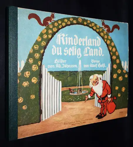 Holst, Kinderland du selig Land - 1909 JUGENDSTIL PLAKAT