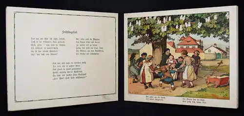 Holst, Kinderland du selig Land - 1909 JUGENDSTIL PLAKAT