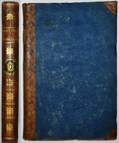 Plutarch, Moralia, quae usurpantur - 1572 FOLIO ALTPHILOLOGIE ETHIK
