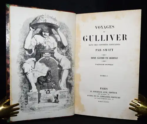 Gulliver – Swift, Voyage de Gulliver - 1838