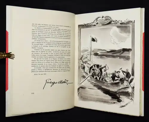 Gos, Voyageurs illustres en Suisse VORZUGSAUSGABE 1/159 SIGNIERT SCHWEIZ