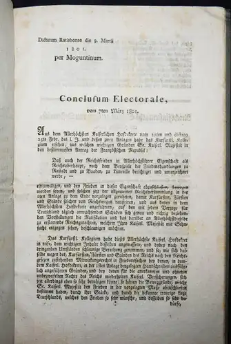 Kaiserlich-allergnädigstes Hofdekret 1801 - NAPOLEON WIEN BAVARICA BAYERN