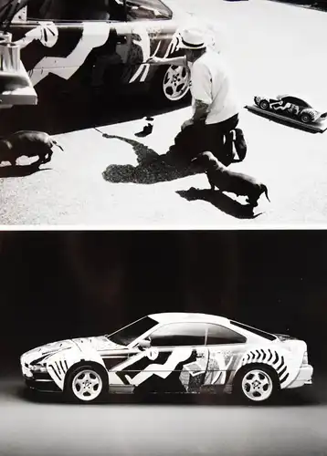 Hockney, 3 Orig.-Photographien. Los Angeles, BMW AG 1995
