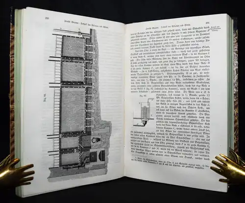 Knapp. Lehrbuch der chemischen Technologie. Braunschweig 1847 CHEMIE CHEMICS