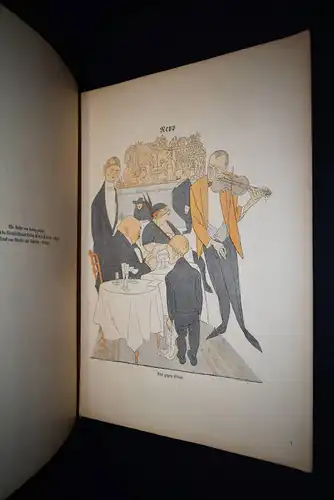 Arnold, Berliner Bilder. Simplicissimus-Verlag 1924 KARIKATUREN CARICATURES
