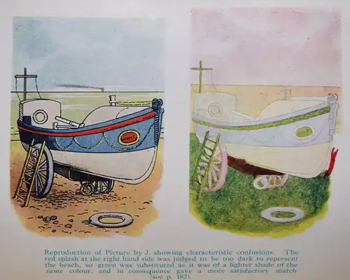 Collins, Colour-Blindness - 1925 OPHTHAMOLOGY FARBENBLINDHEIT AUGENHEILKUNDE