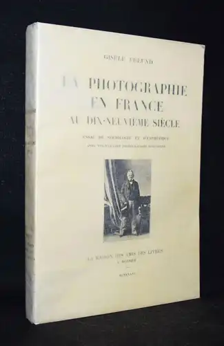 Gisele Freund SIGNIERT La photographie en France 1936 SEHR SELTENE ERSTAUSGABE