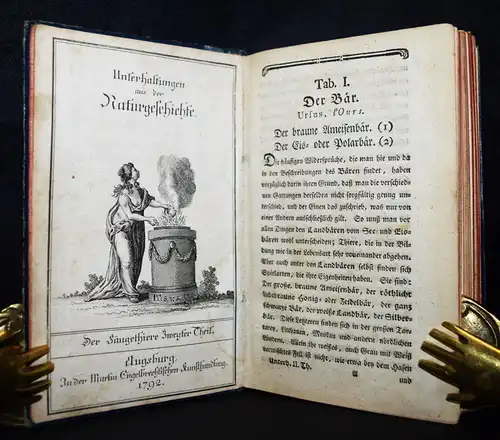 Wilhelm, Naturgeschichte der Säugethiere 1792 VIELE SCHÖNE HANDKOLORIERTE TAFELN