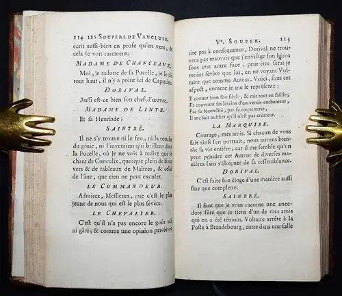 Renaud de La Grelaye, Soupers de Vaucluse - 1789 GASTRONOMIE KORSIKA GASTRONOMIE